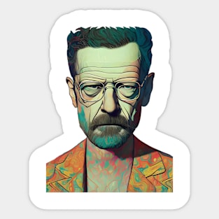 Hipster Walter Sticker